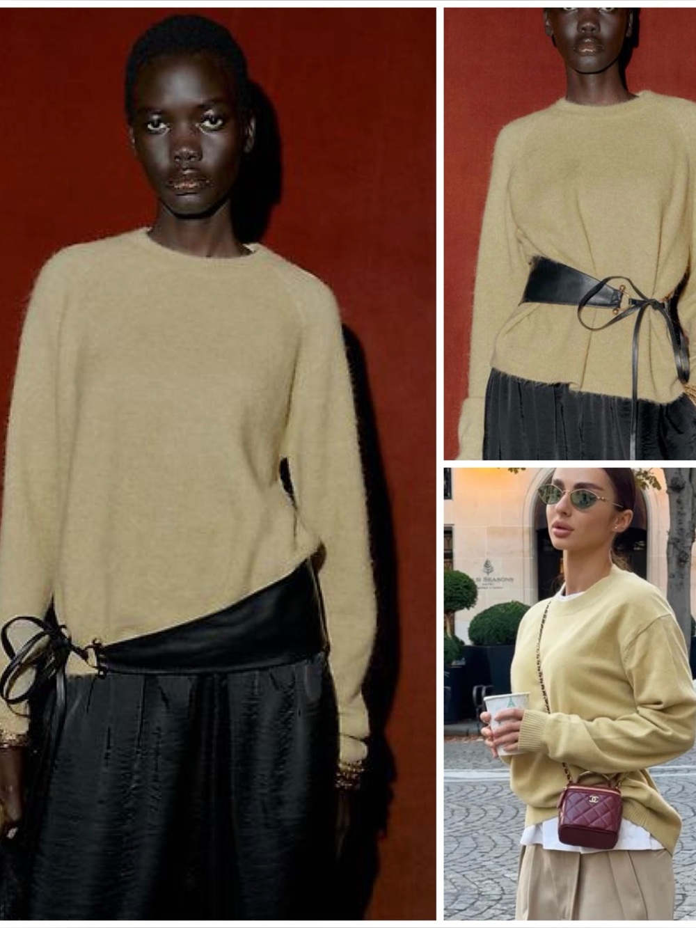 ZARA ~ Wool and Alpaca Blend Sweater